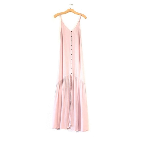 BILLABONG Dance On Air Maxi Dress in Pink Medium - Picture 5 of 13